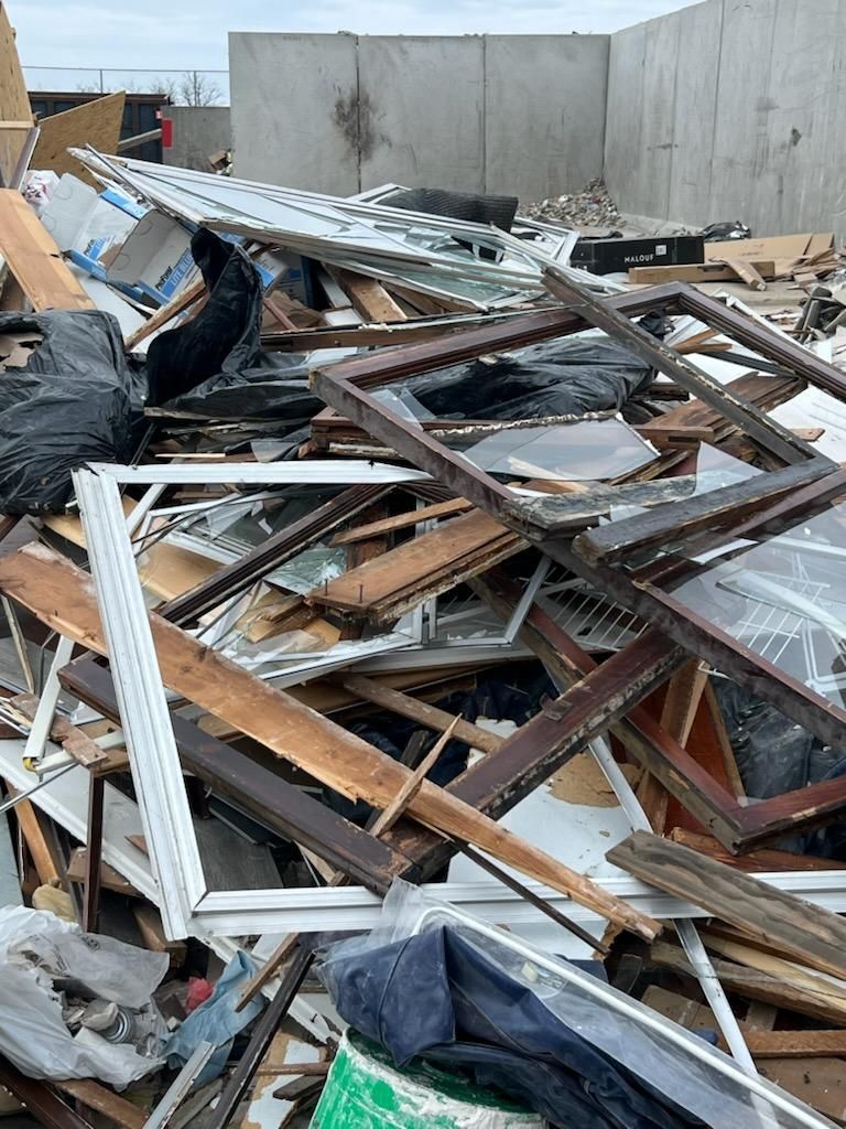 construction waste dumpster