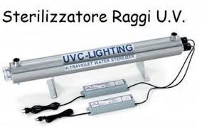 sterilizzatori a raggi uv