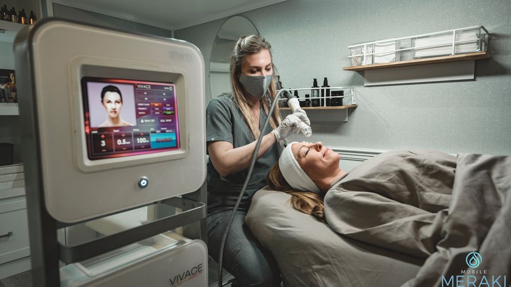 rf microneedling services for new york by meraki