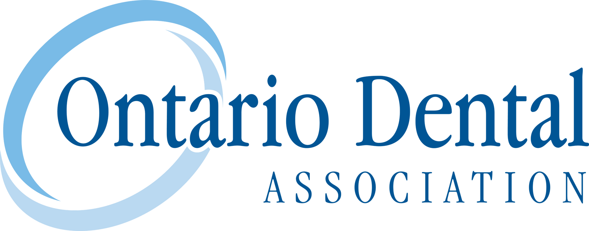 The blue logo for the Ontario Dental Association