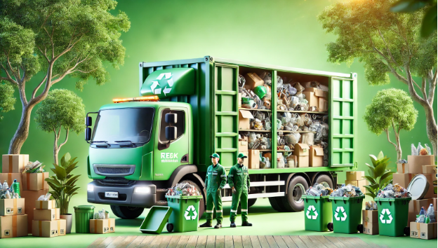 Eco-conscious junk haulers