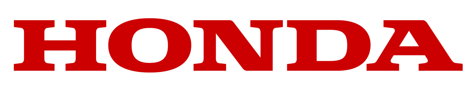 Red Honda logo on a white background