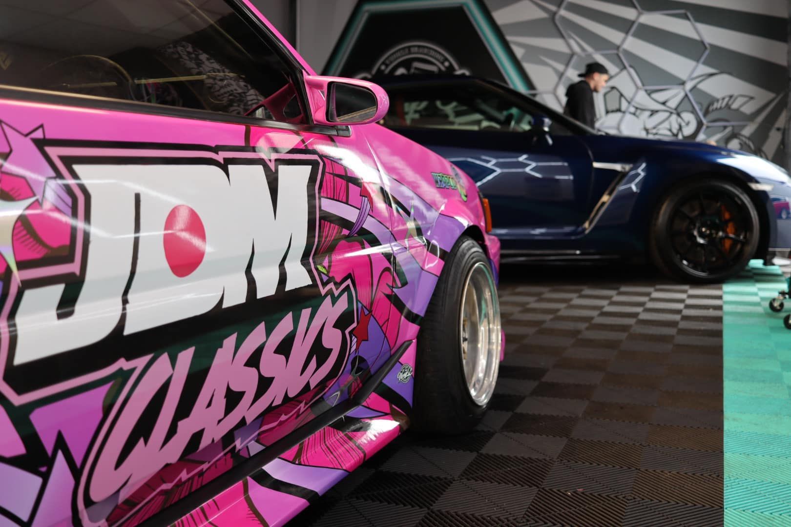 Driftcar racecar livery by wrapco.ie in Ireland 