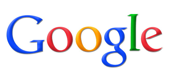 Google logo in multicolored serif letters on a white background