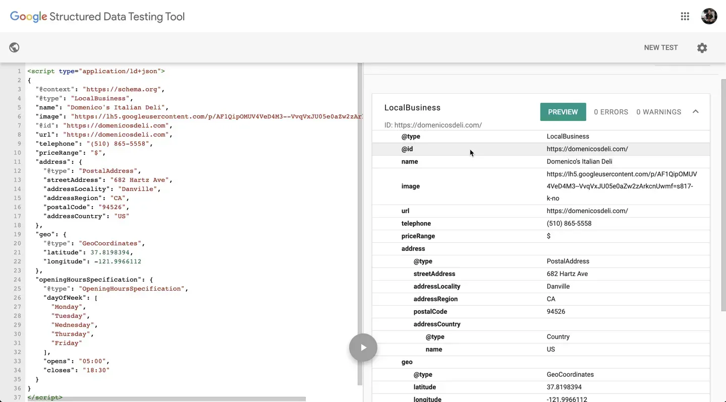 Split-screen browser showing code on the left and a data/form panel on the right, with a slider divider in the center