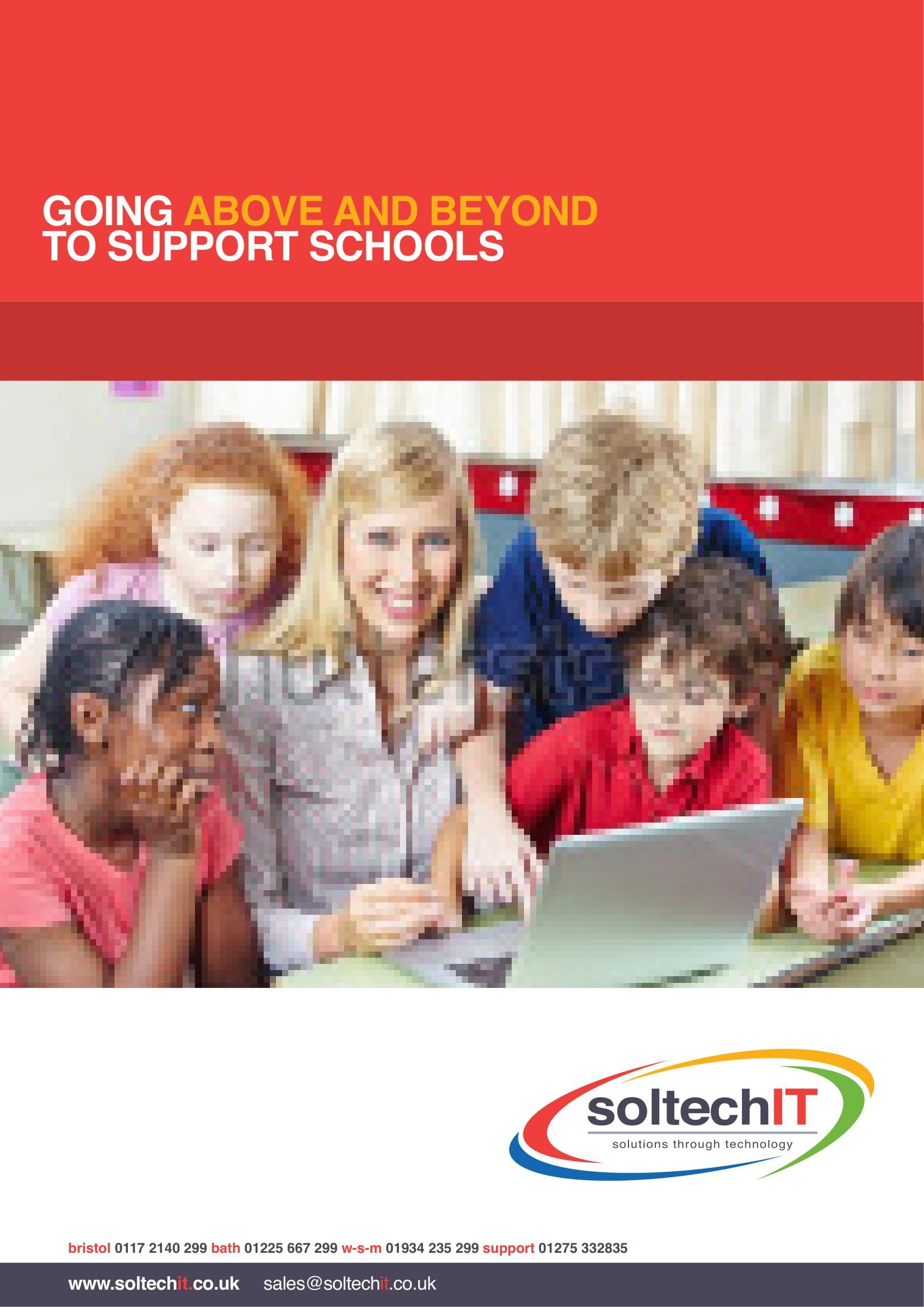 Website Sorted Graphic Design Services | Soltech IT Business Brochure Design