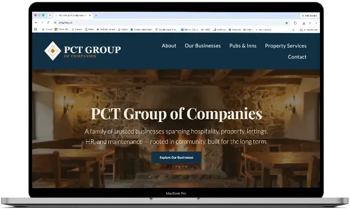Hospitality & Property Website Design | Website Portfolio