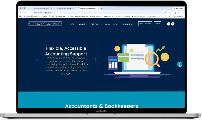 Accountants & Bookkeepers Website Design | Website Portfolio