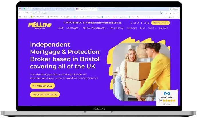 Mortgage Broker Website Design | Website Portfolio