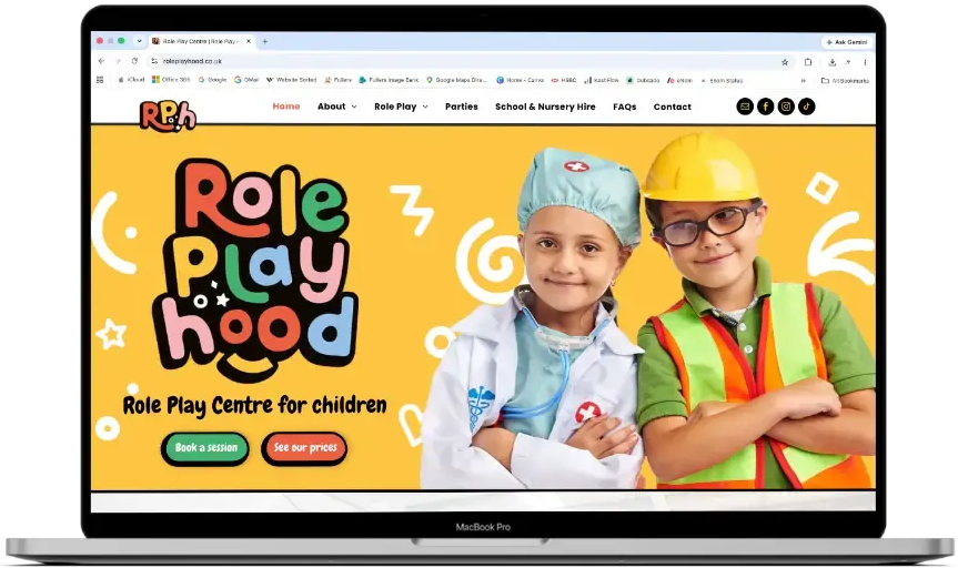 Branding & Logo Design for Role Play Hood