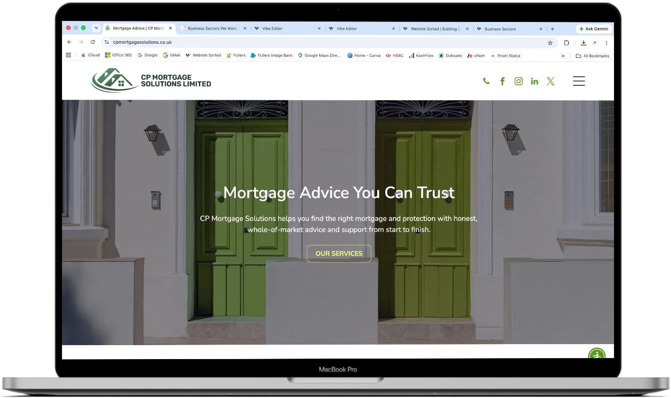 Mortgage Broker Website Design | Website Portfolio