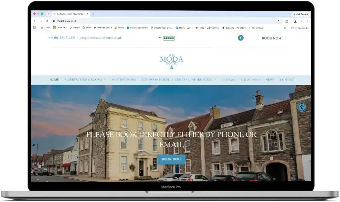 Hotel Website Design | Website Porfolio