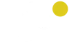 Yellow circle in the upper-right corner on a white background
