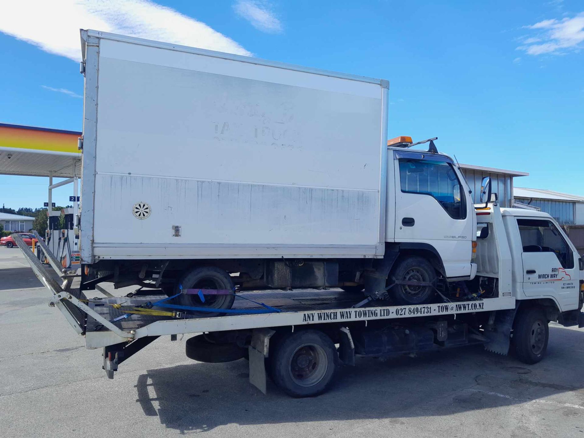 Box Van Transported to Christchurch