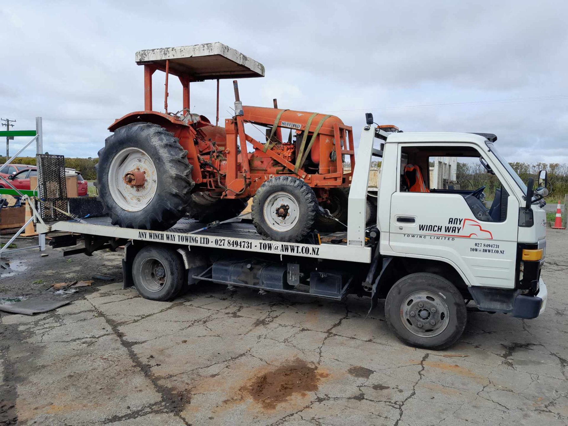 Tractor Transported to North Canterbury