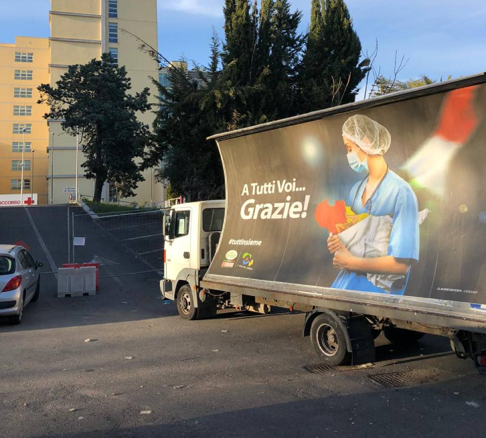 Camion vela grande
