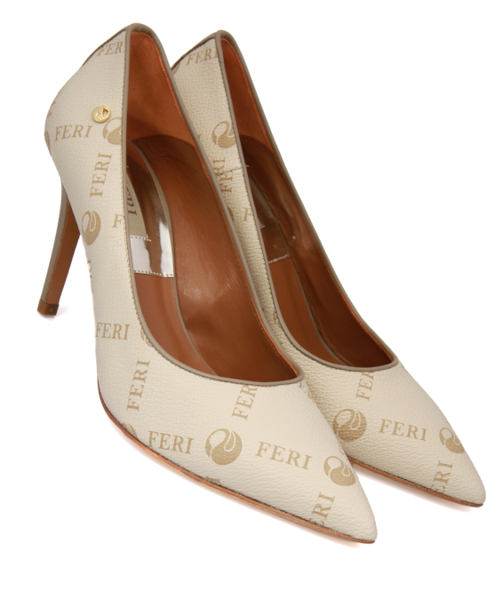 FERI - Pippa Shoes - Beige Monogram