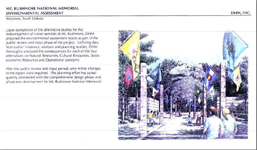 Cultural center courtyard with colorful banners, palm trees, and people walking under modern canopy structures