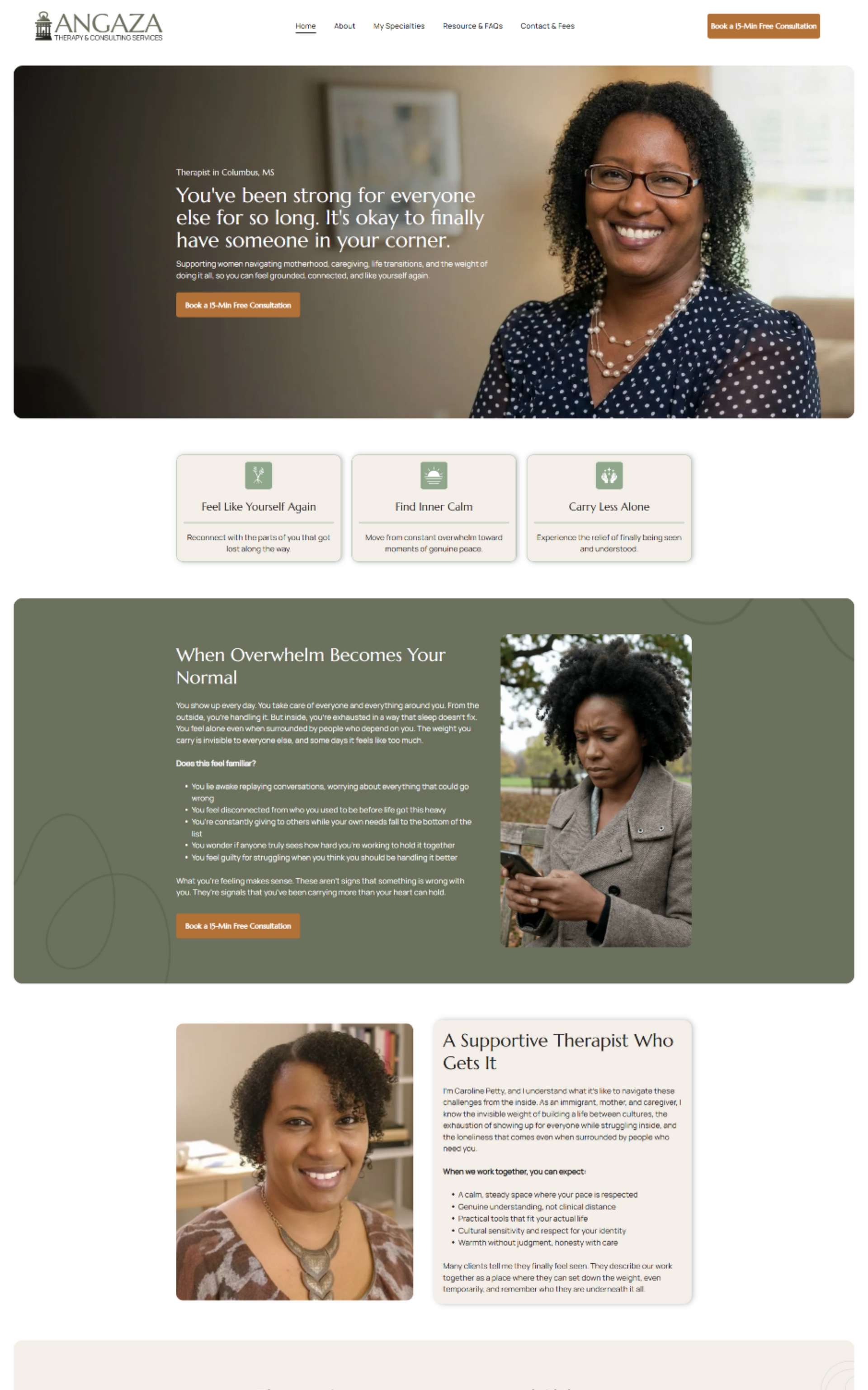 Website screenshot 1