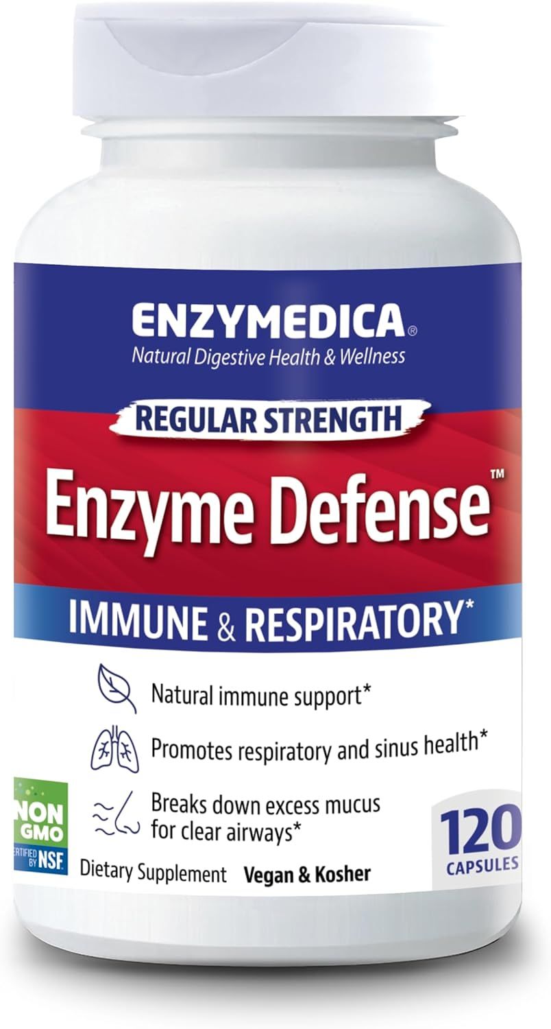 Extra Strength Enzyme Defense- 90 capsules- Immune & Respiratory