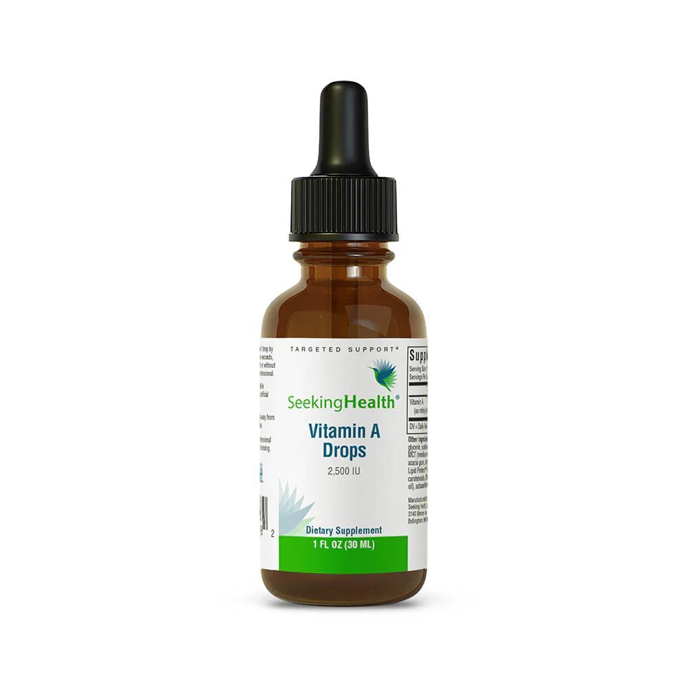 Vitamin A Drops- 600 servings- 1 floz / 30 ml