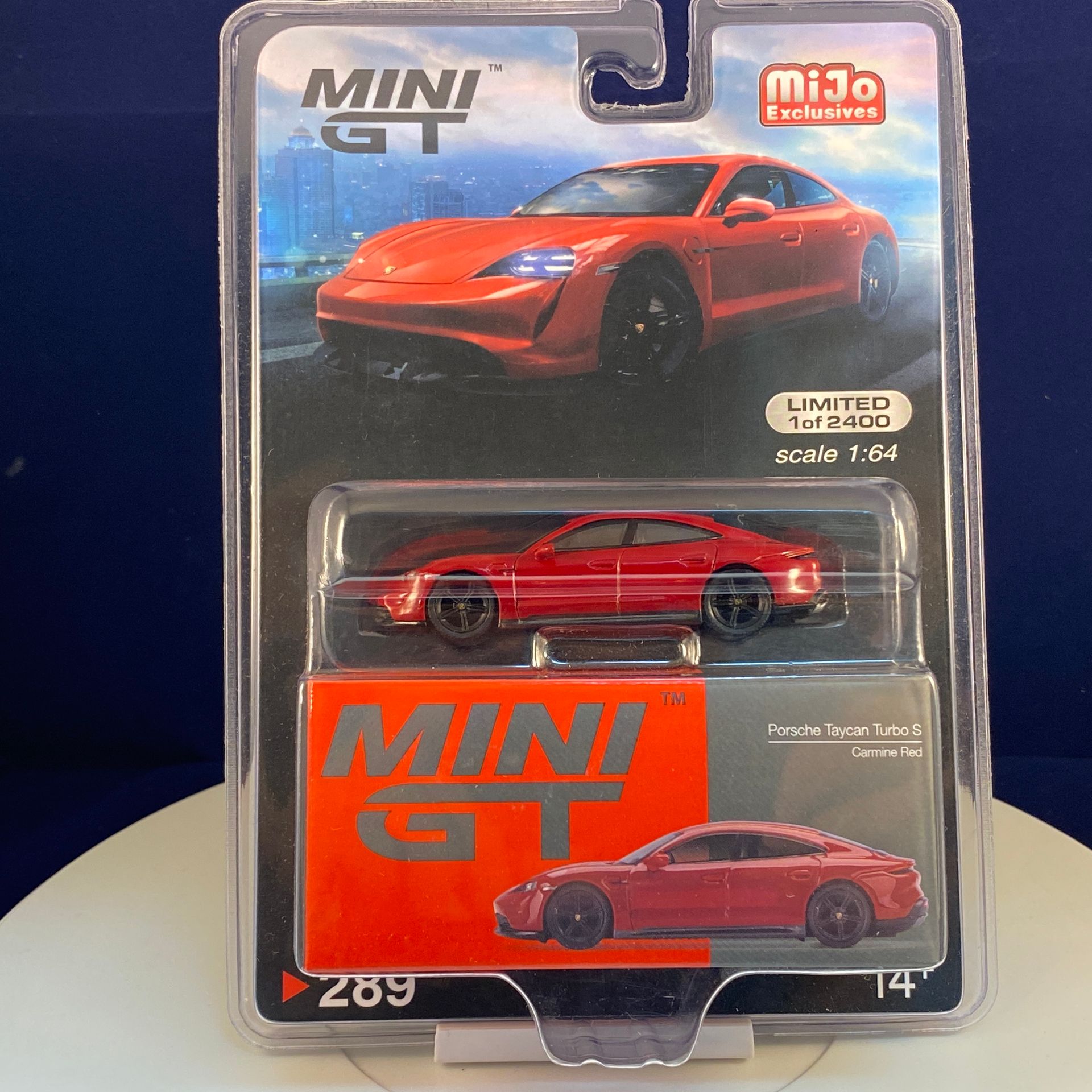 Mini GT Mijo Exclusive - Porsche Taycan Turbo S #289