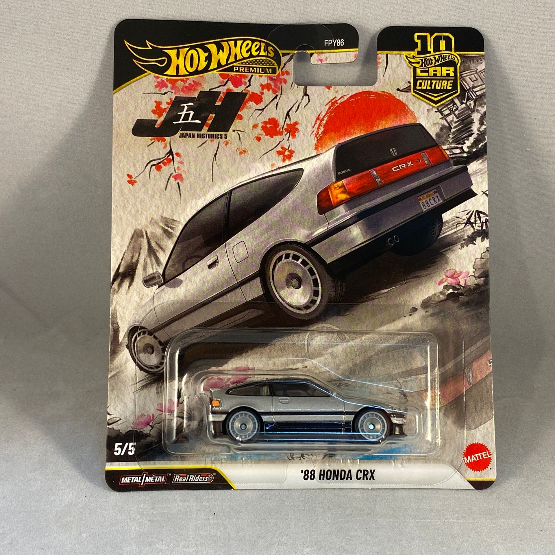 Hot Wheels Car Culture - Japan Historics 5 Complete Set
