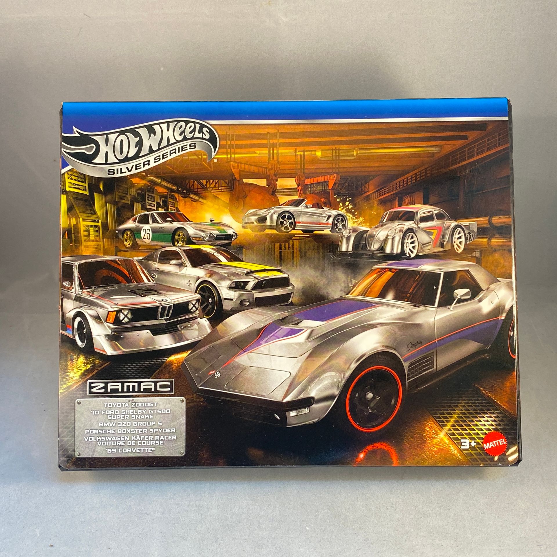 Hot Wheels Silver Series ZAMAC Multi 6 Pack