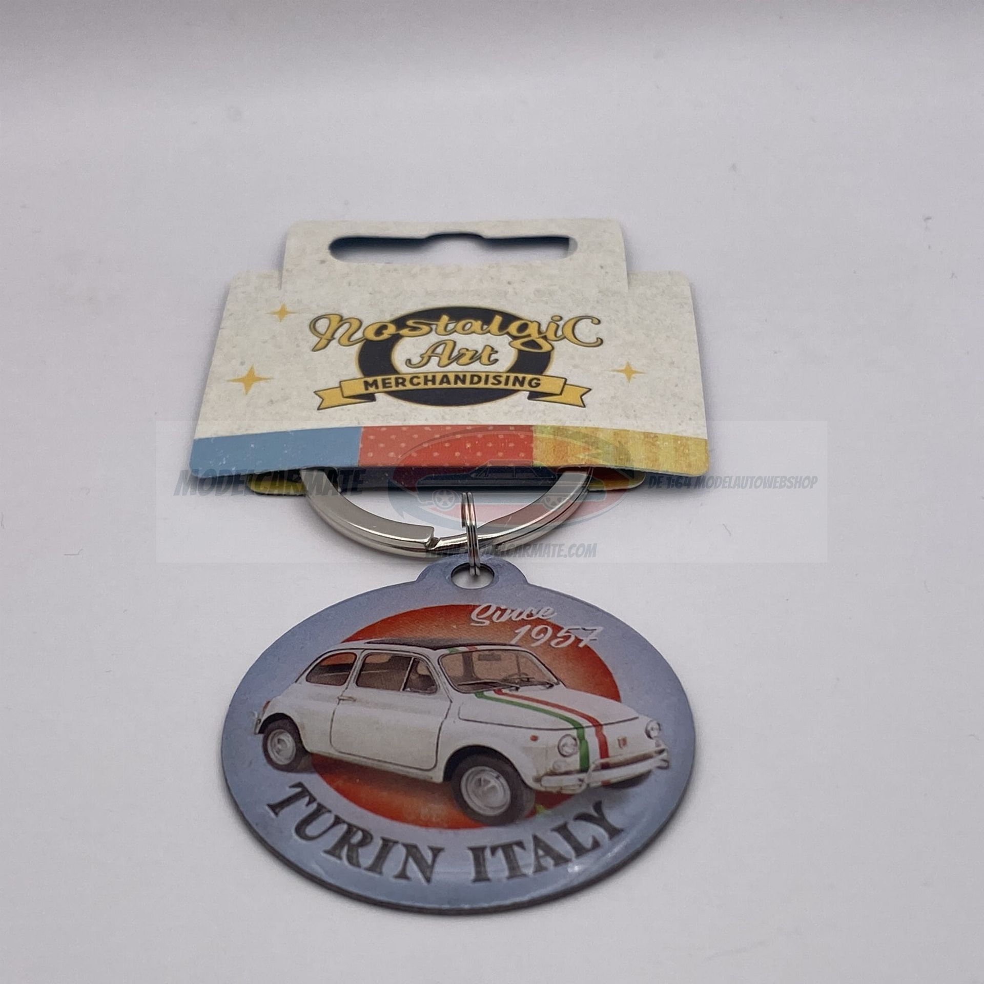 Portachiavi Fiat 500 Torino Italia