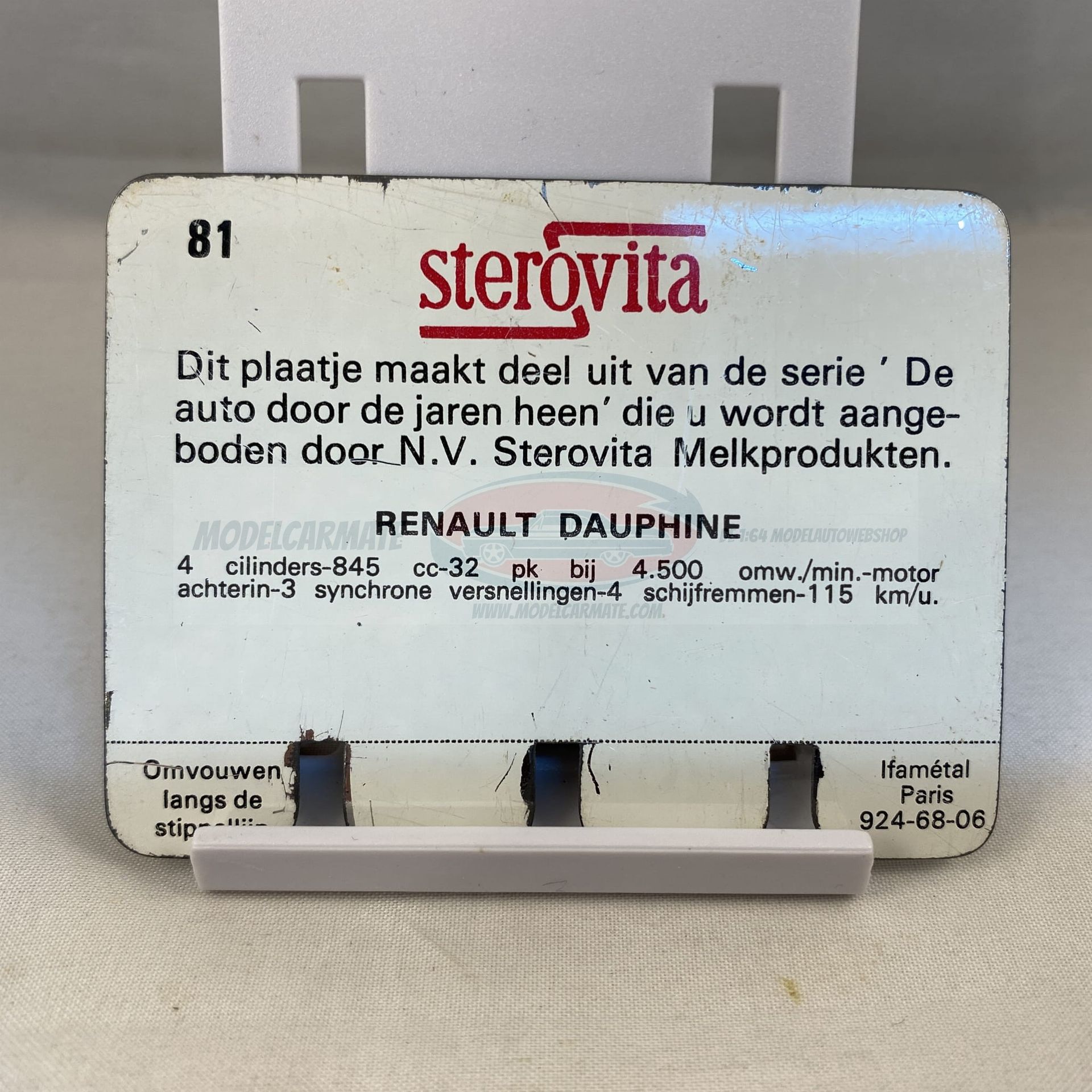 Stereotita Bild Nr. 80 Renault Dauphine
