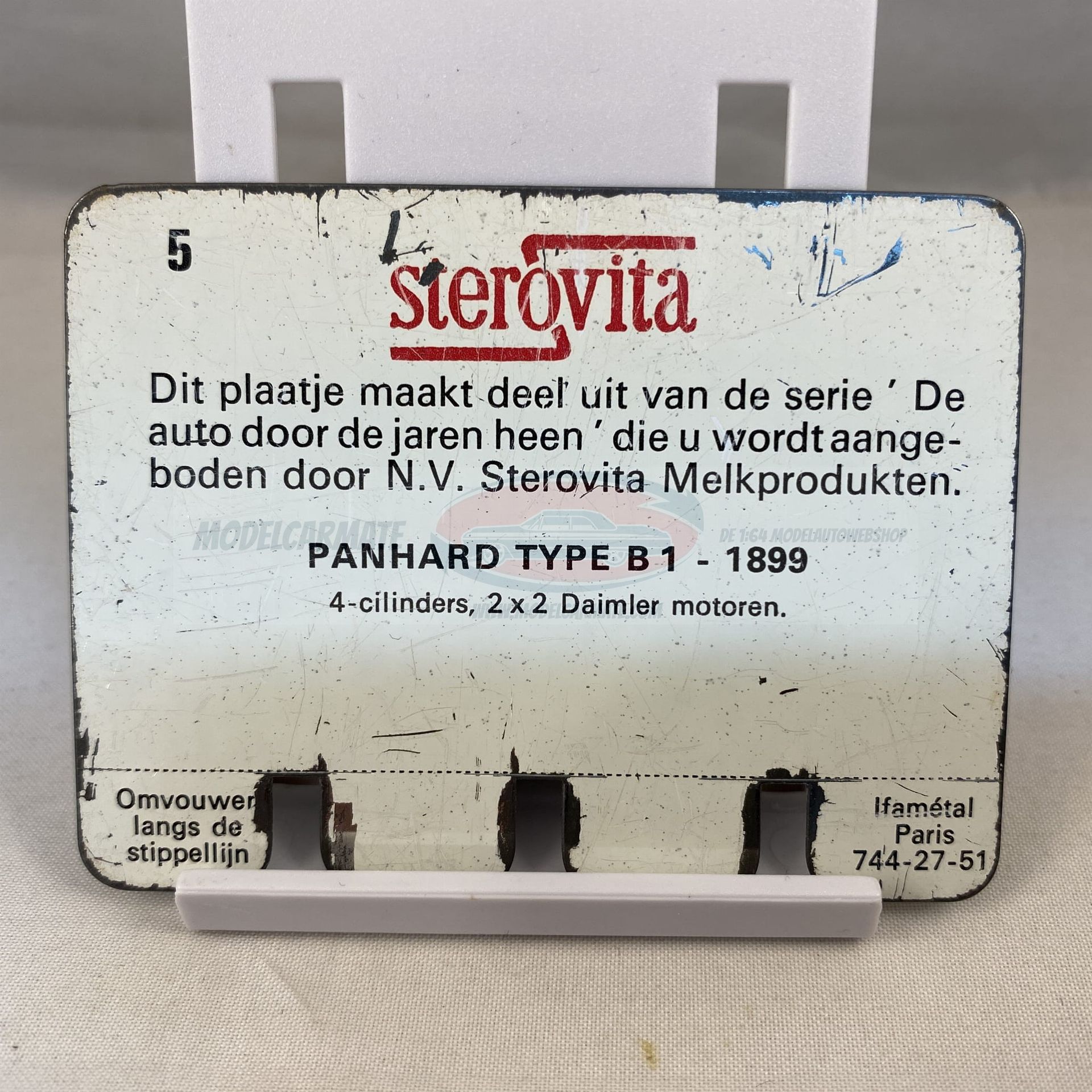 Sterovita Bild Nr. 05 Panhard Typ B1 – 1899
