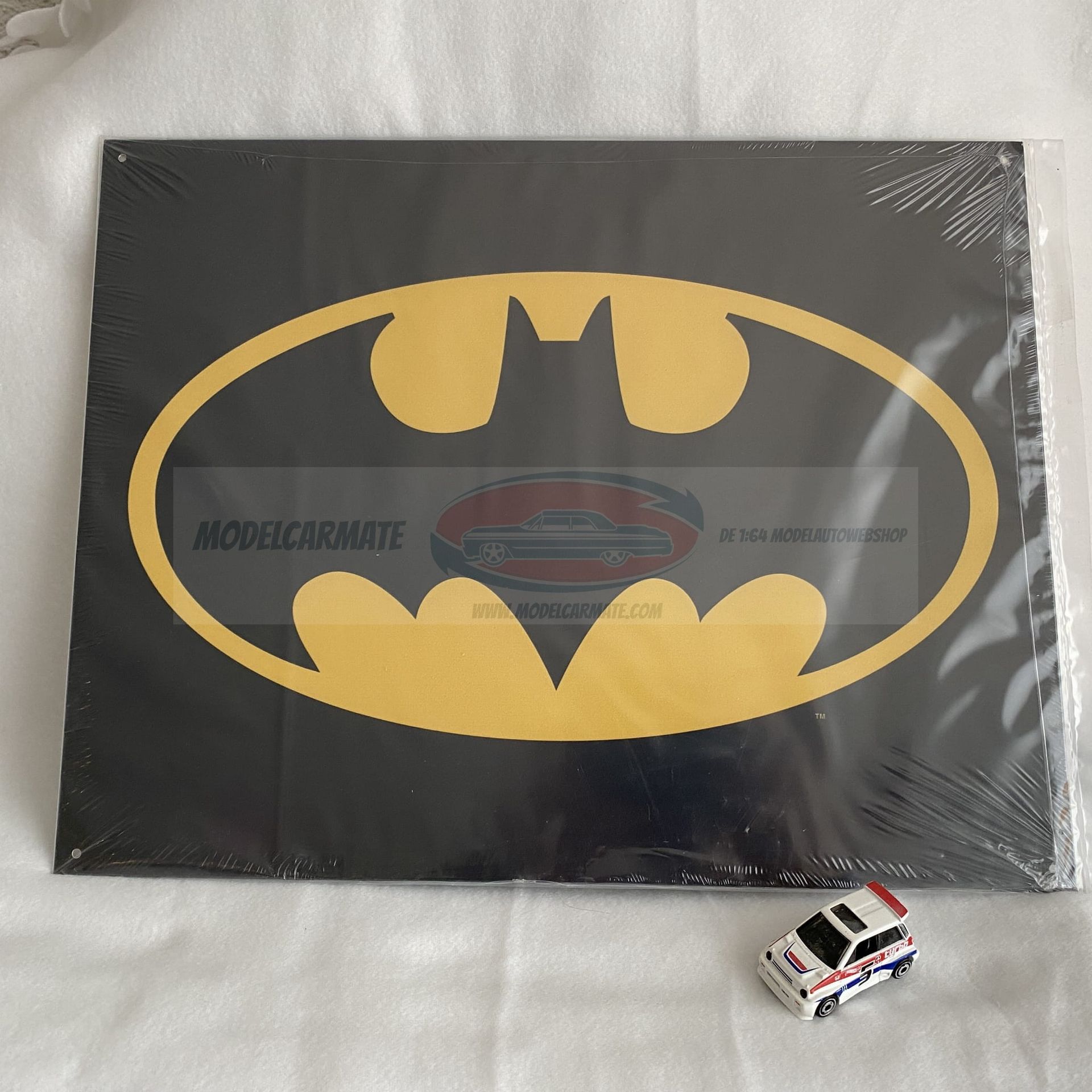 Logo di Batman - Targa da parete in metallo