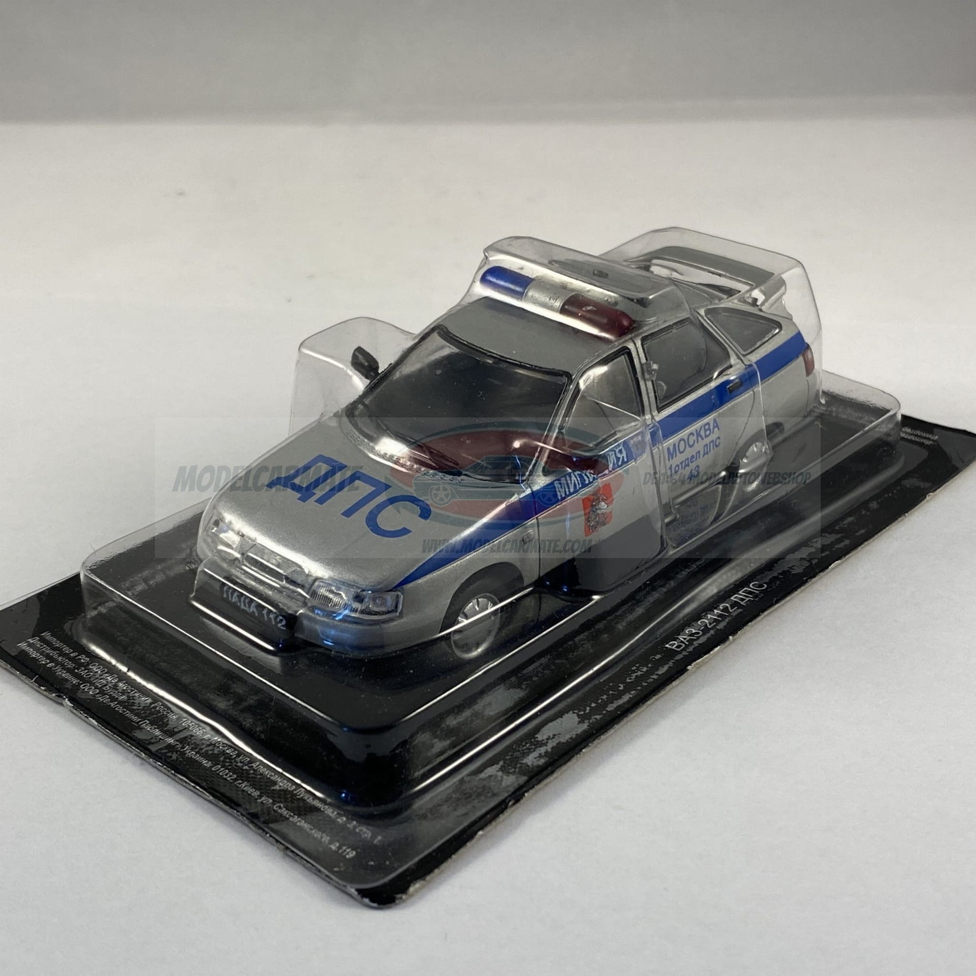 DeAgostini Vaz Lada BA3-2112 #ANC USSR Police Car