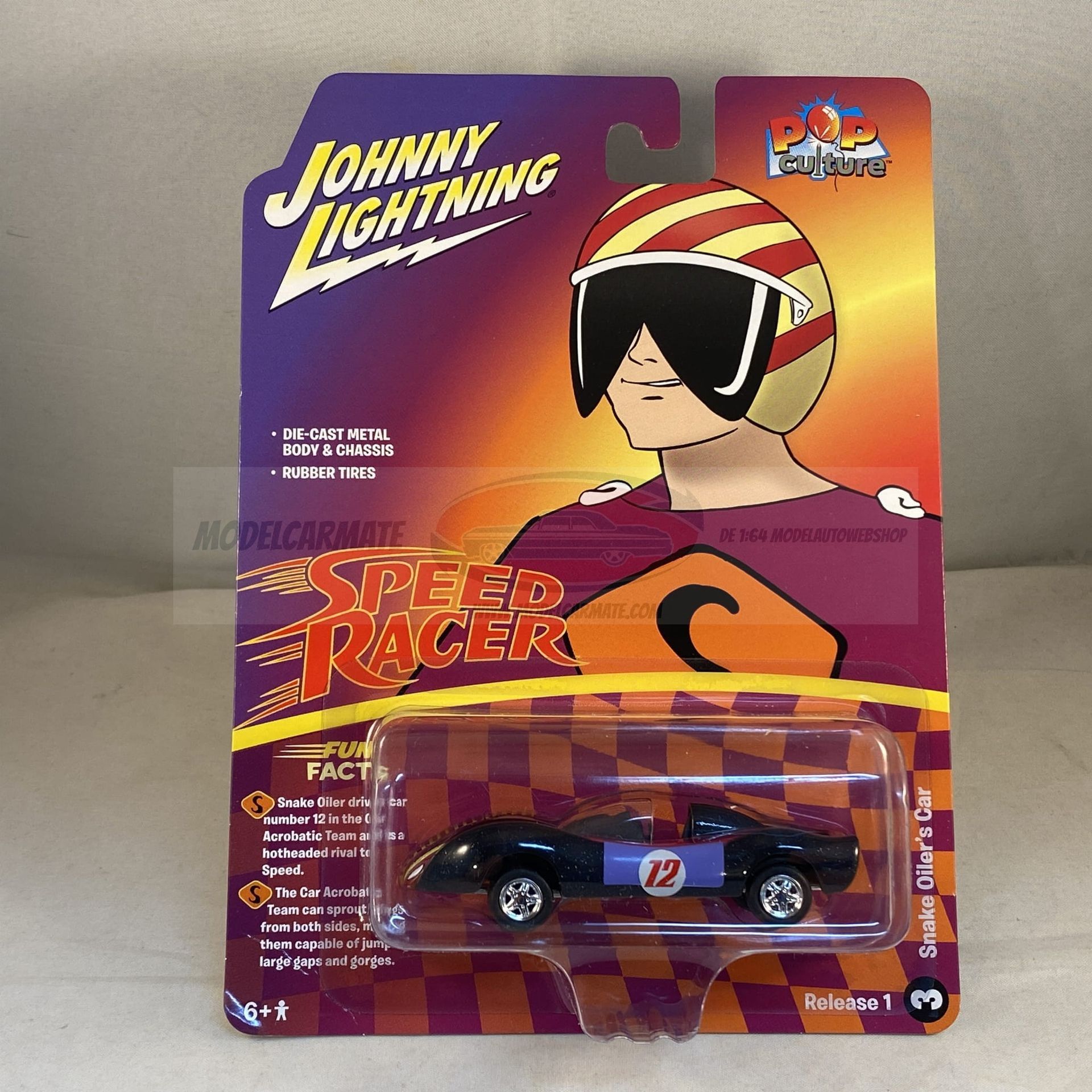 Johnny Lightning Pop Culture - Snake Oiler's Car
