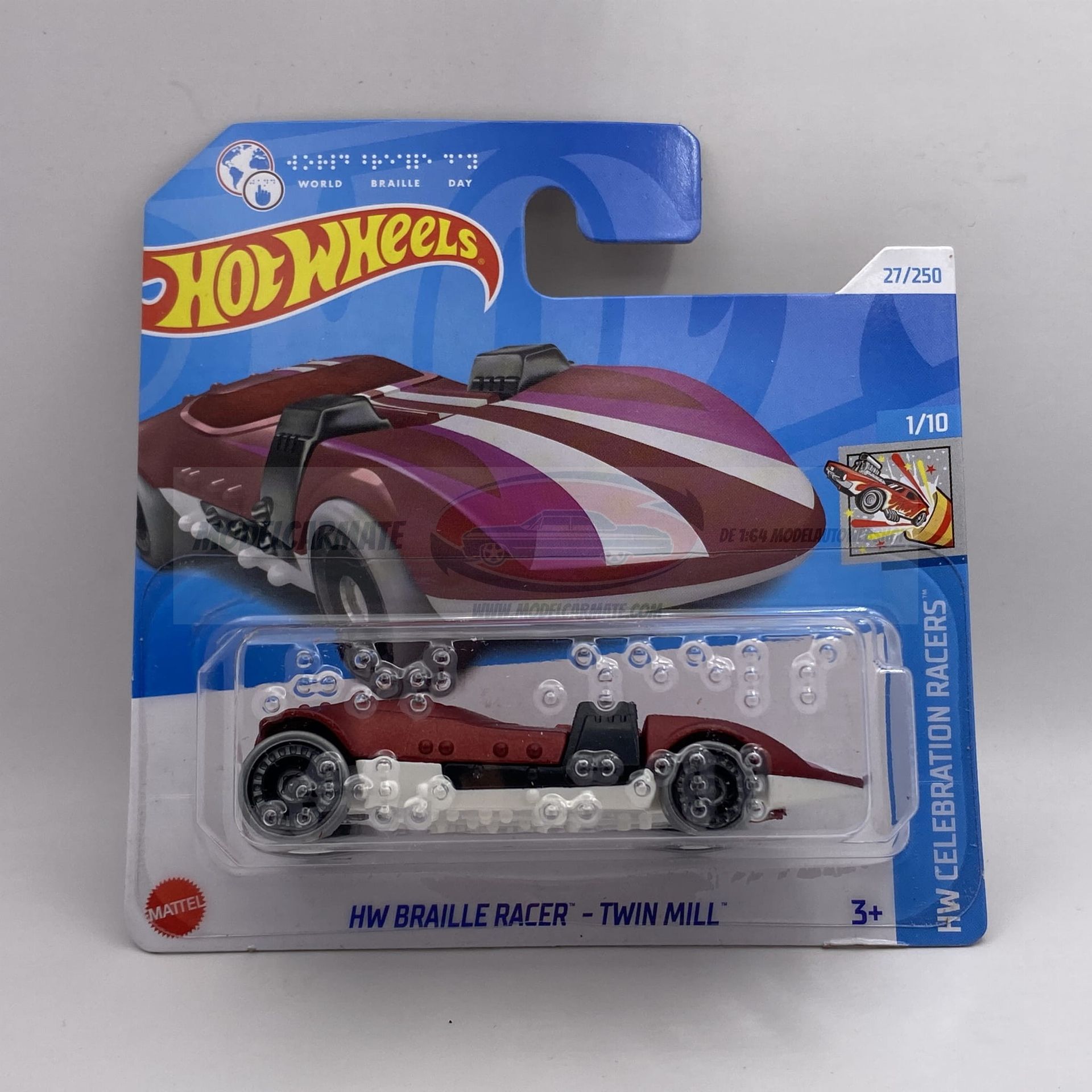 Hot Wheels HW Braille Racer - Twin Mill (C24)