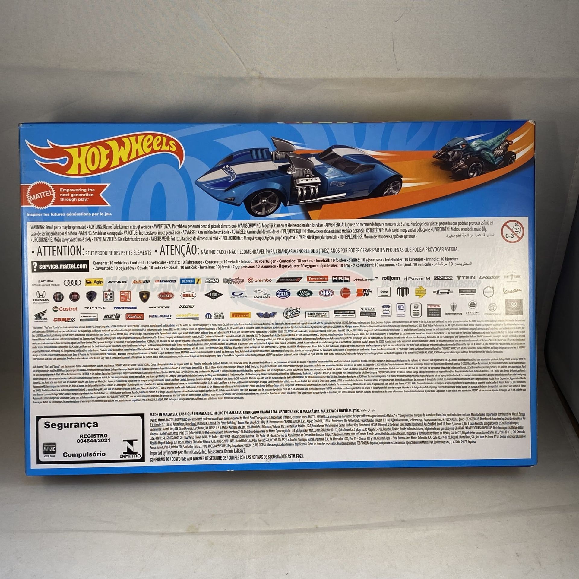Coffret Hot Wheels de 10 voitures - 1