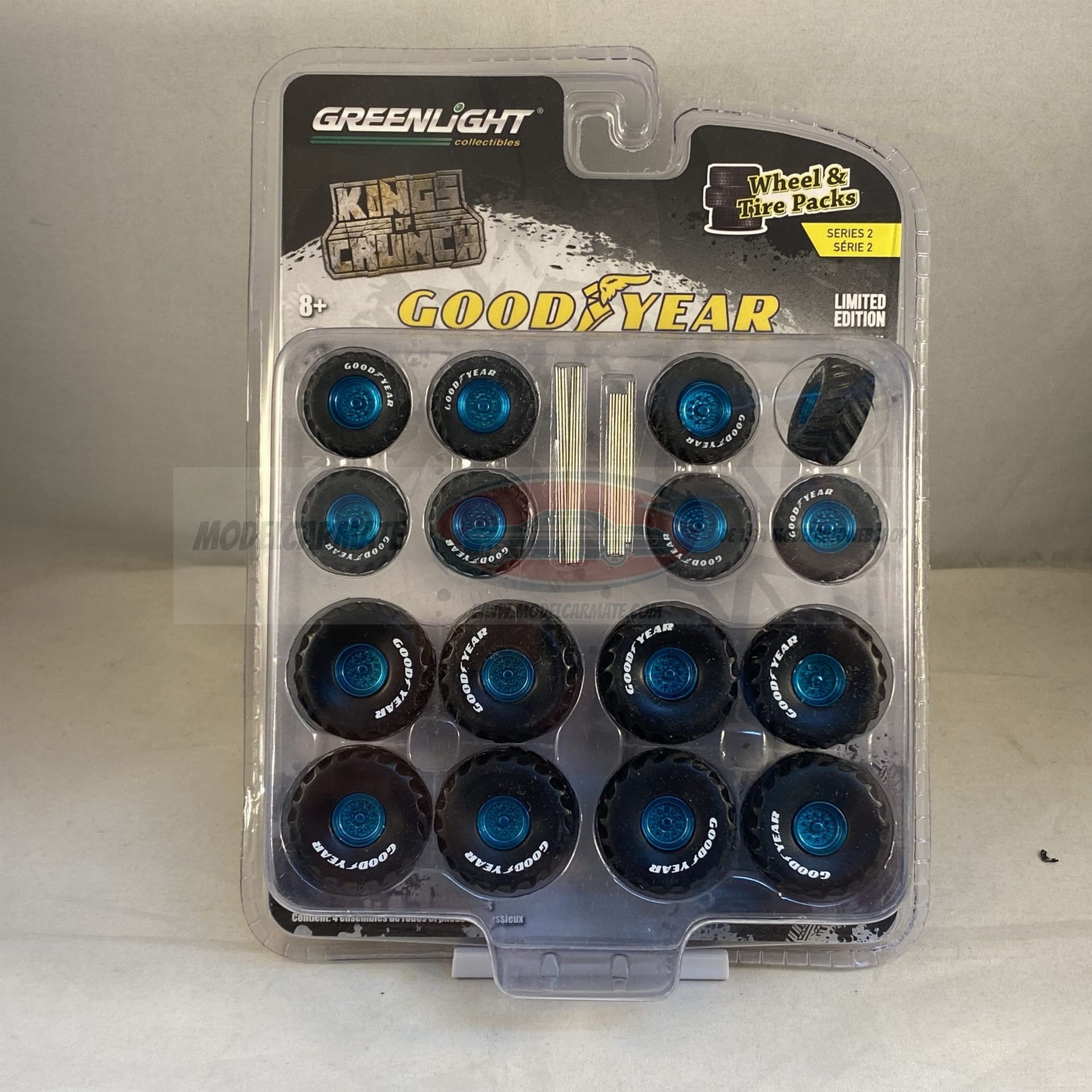 Greenlight Collectibles Auto Body Shop - Wheel & Tire Packs Series 2 - Good Year - Green Machine