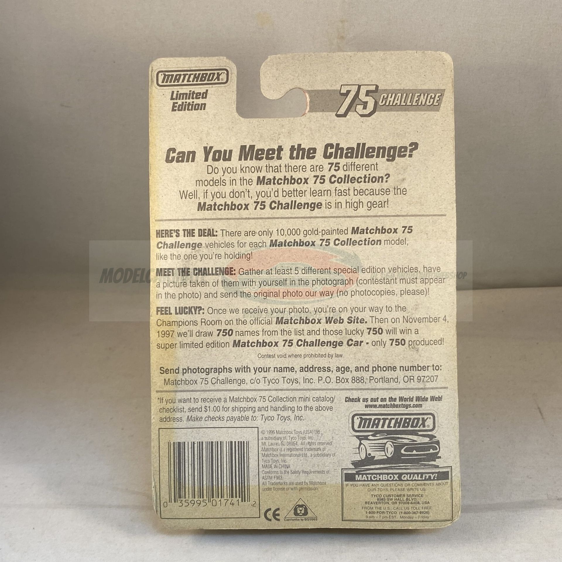 Matchbox 75 Challenge #36 Garbage Truck
