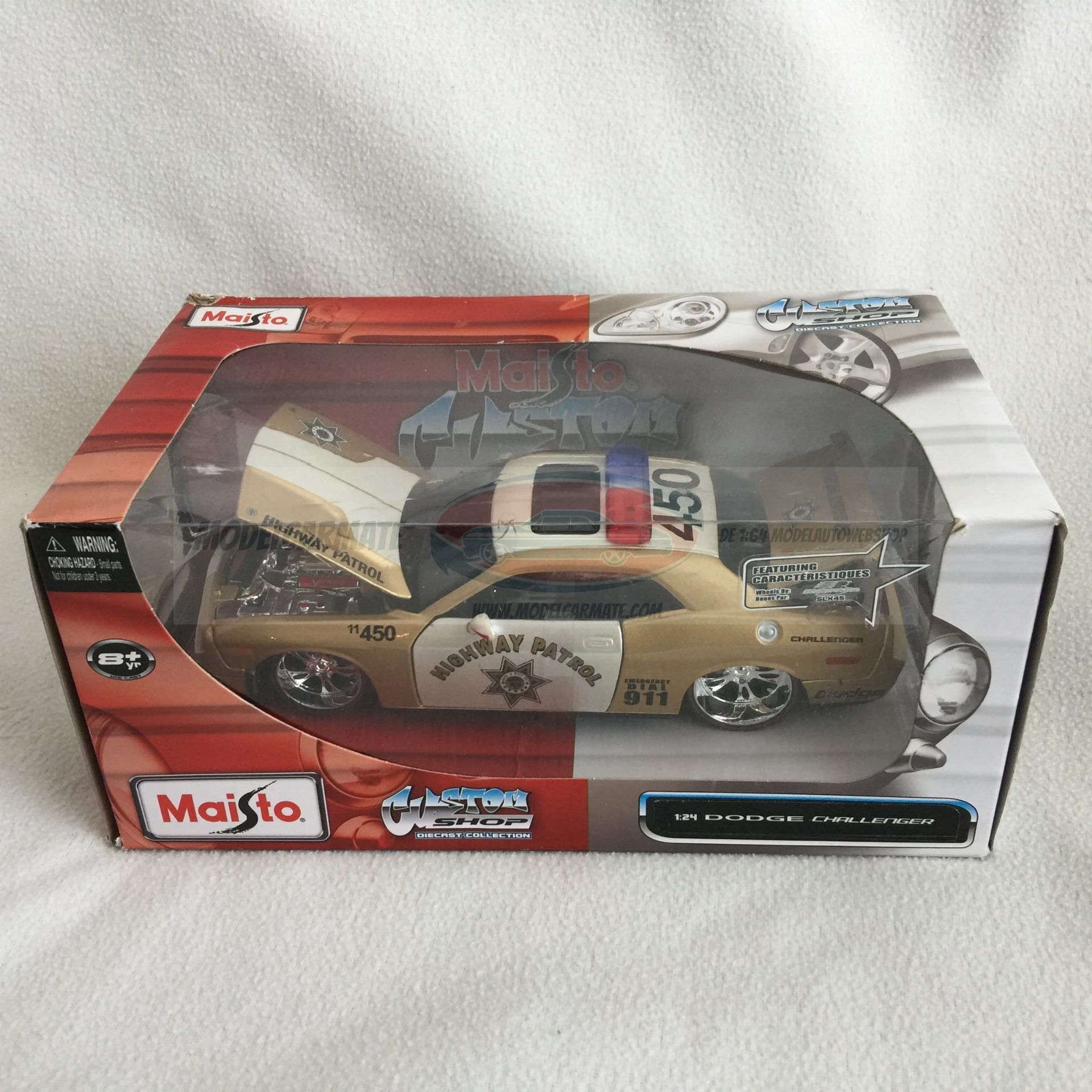 Maisto Dodge Challenger Highway Patrol