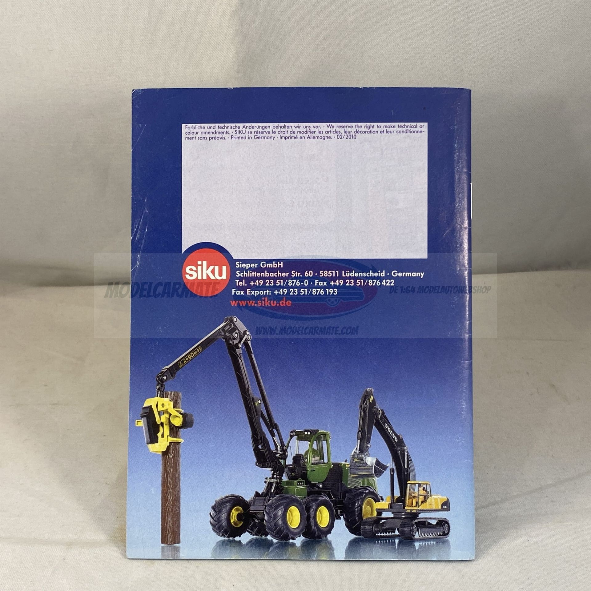 Siku Catalogus 2010