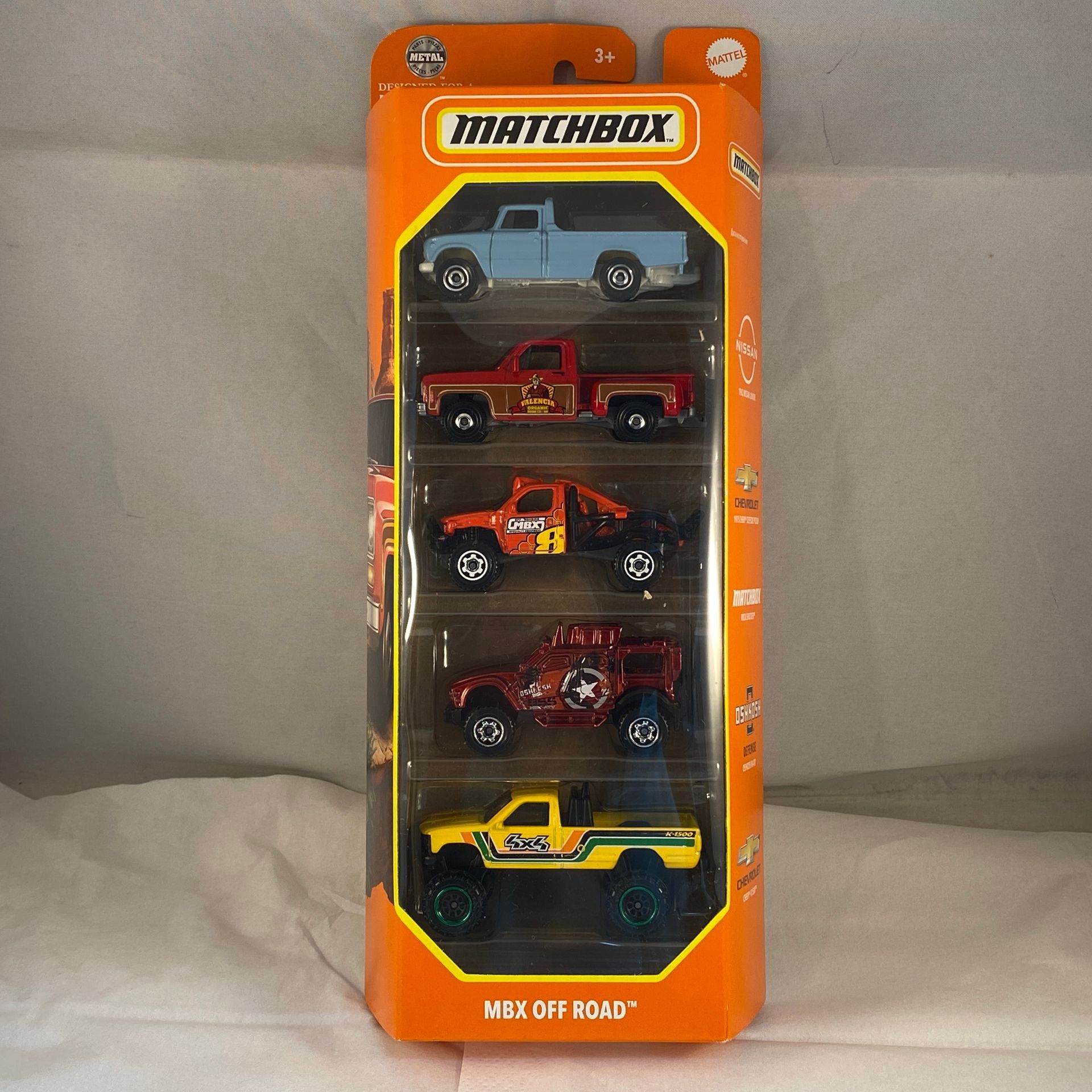 Matchbox 5 Pack - MBX Off Road