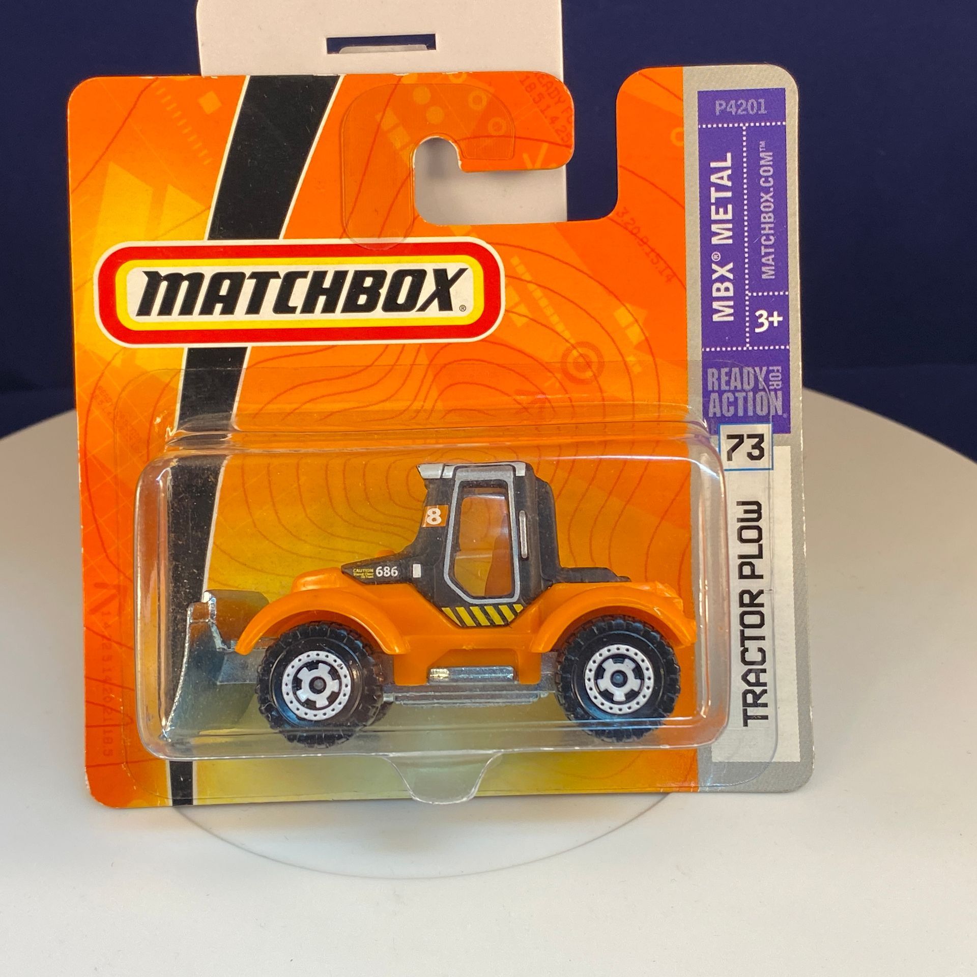 Matchbox Tractor Plow