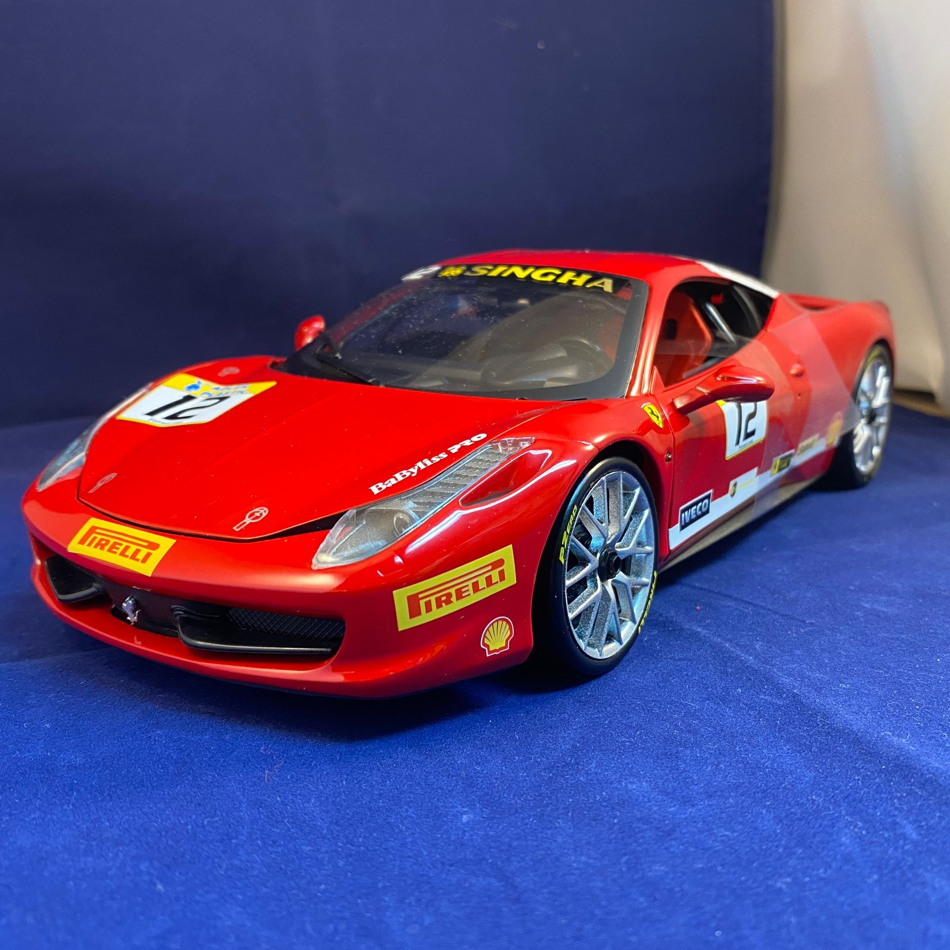 Hot Wheels Ferrari 458 Challenge - 1:18
