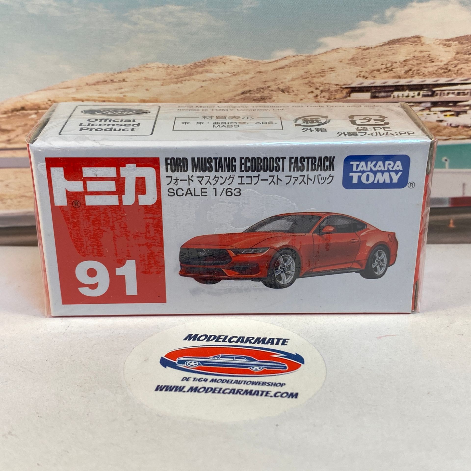 Tomica Ford Mustang Ecoboost Fastback