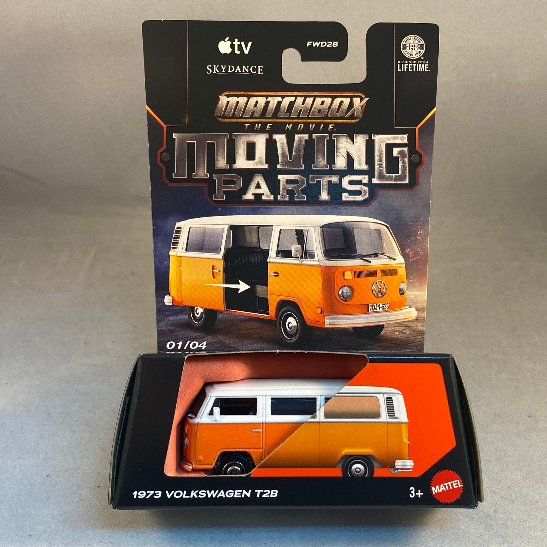 Matchbox Moving Parts - 1973 Volkswagen T2B - Matchbox The Movie