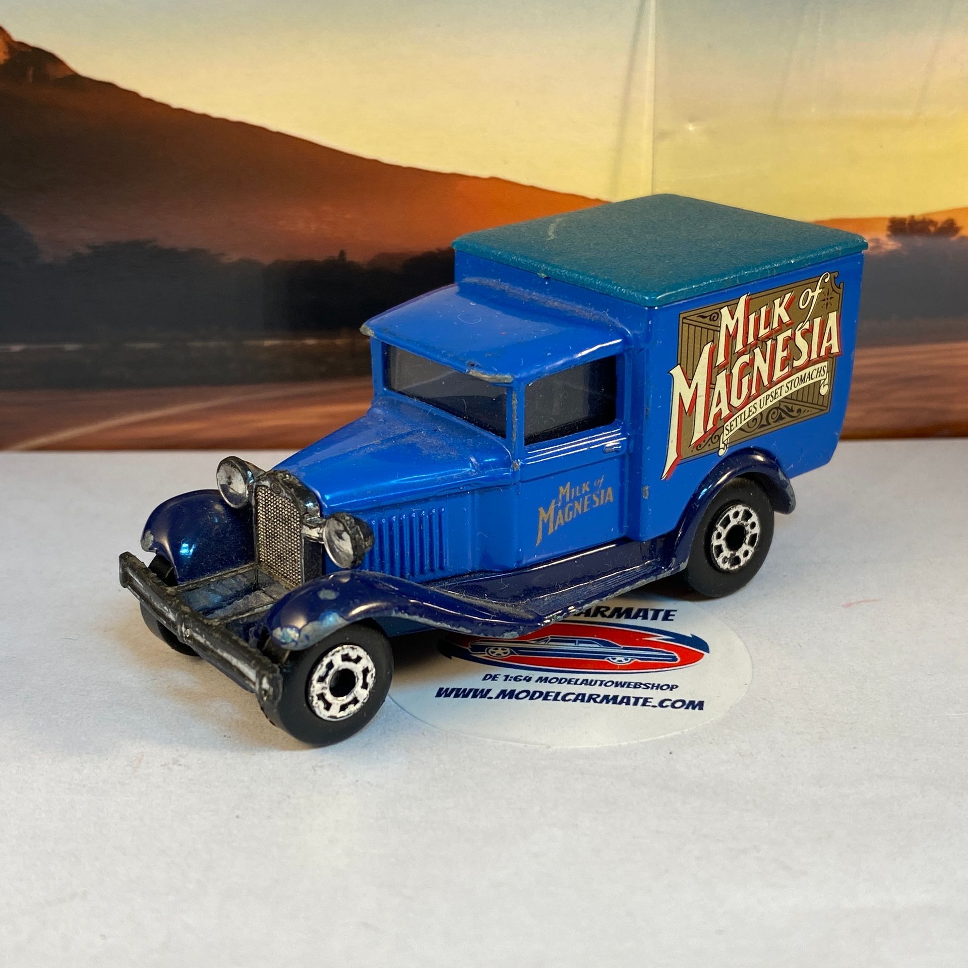 Matchbox Model A Ford Van - Milk Magnesia