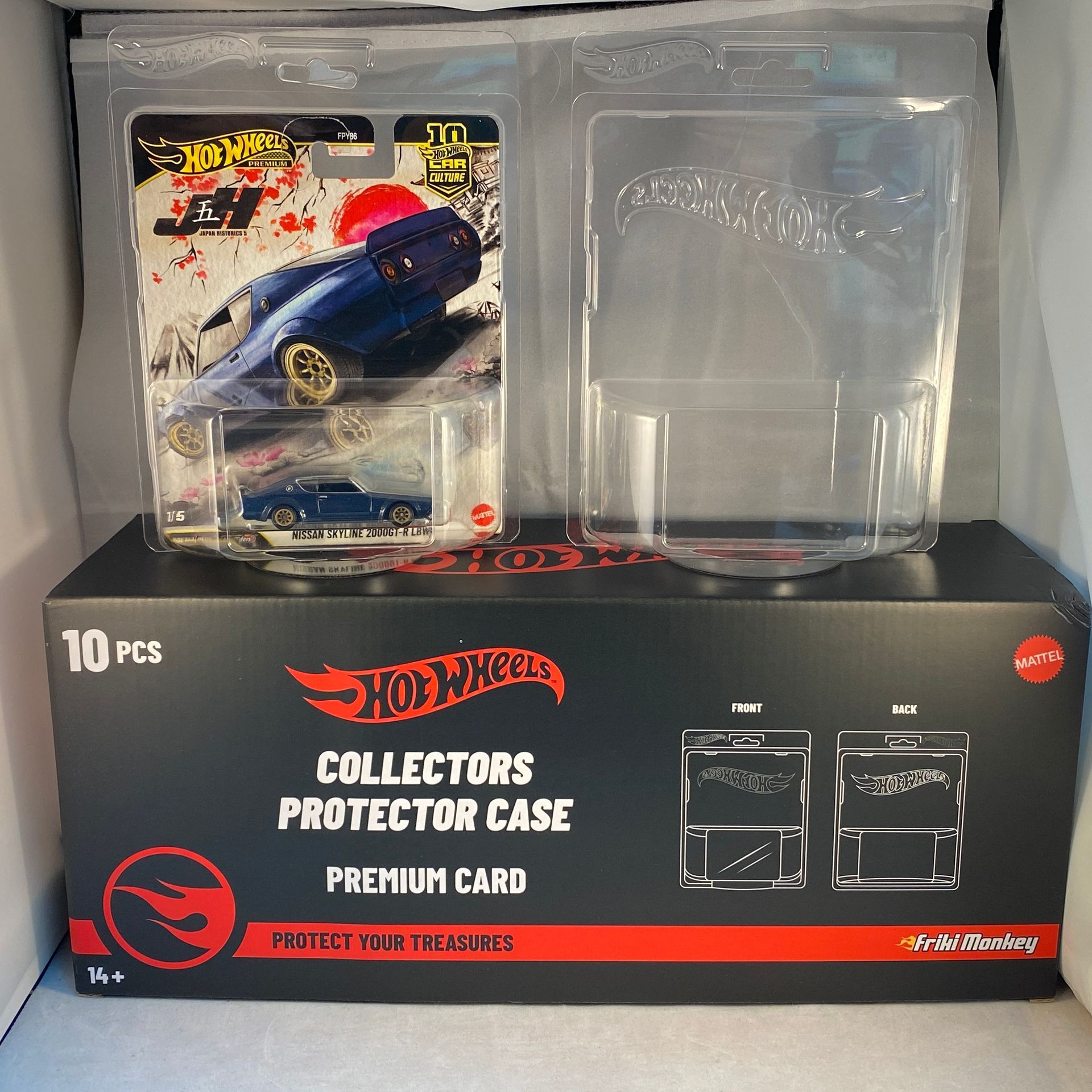 Hot Wheels Protector Case Premium Card (ds a 10st)