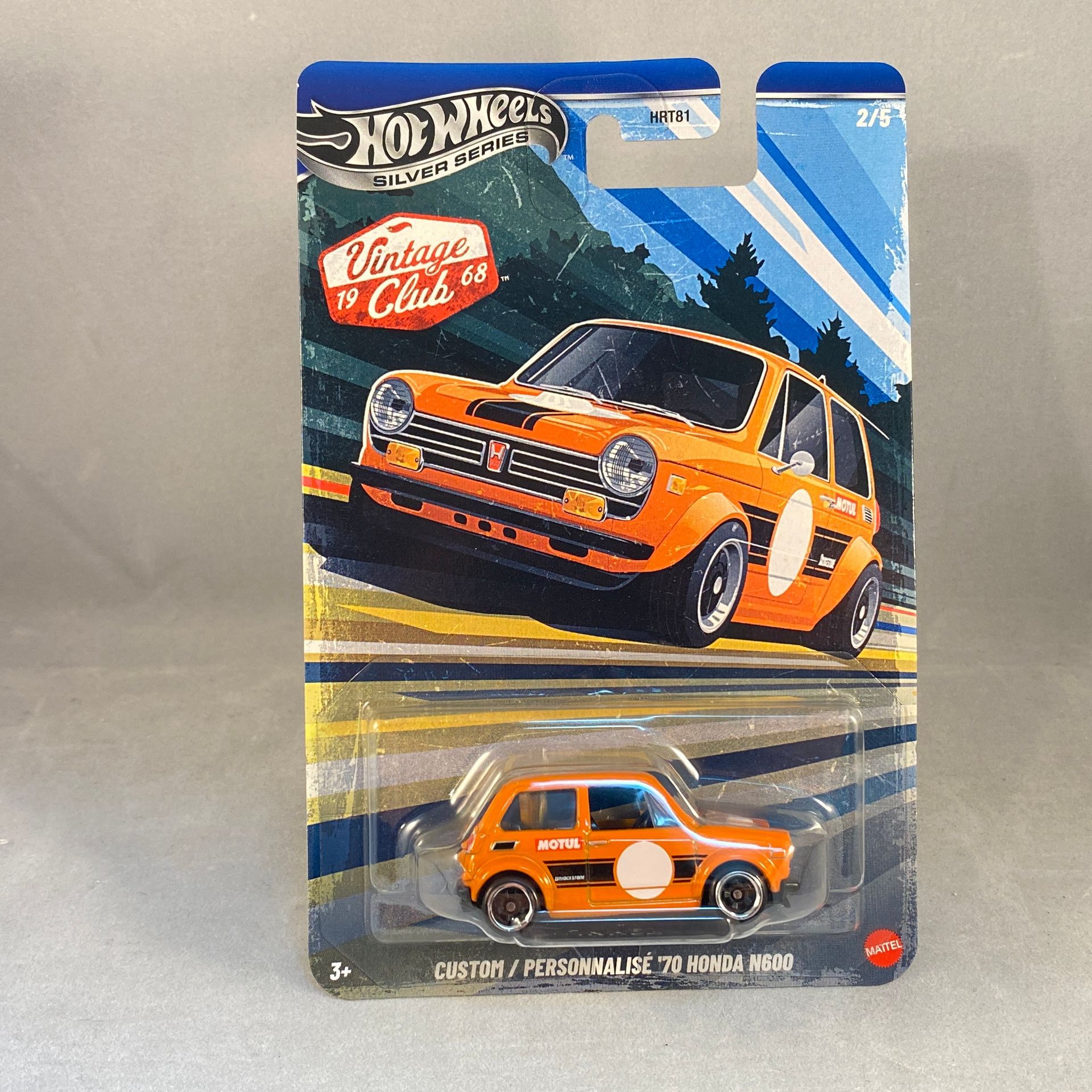 Hot Wheels Silver Series - Vintage Club - Custom '70 Honda N600