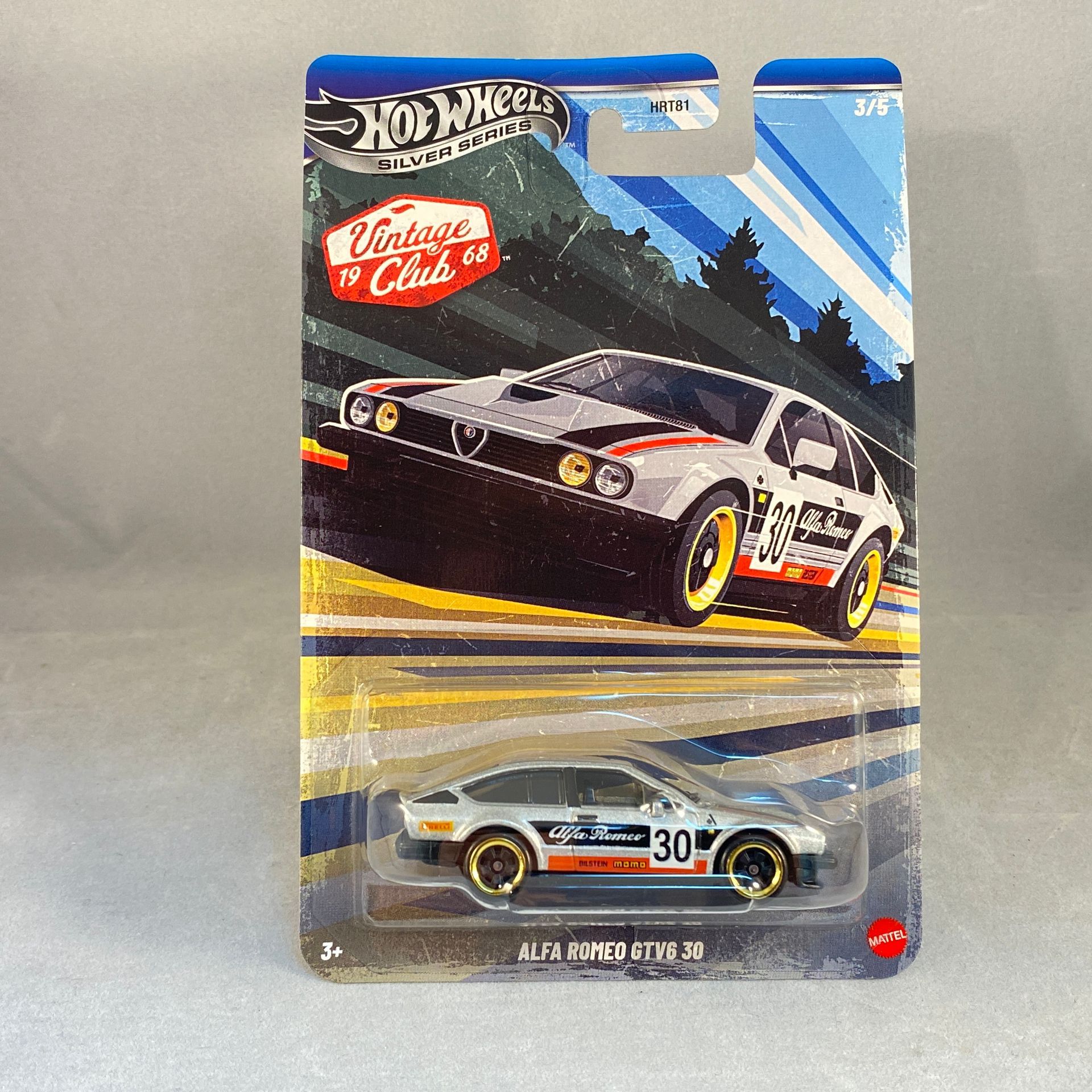Hot Wheels Silver Series - Vintage Club - Alfa Romeo GTV6 30