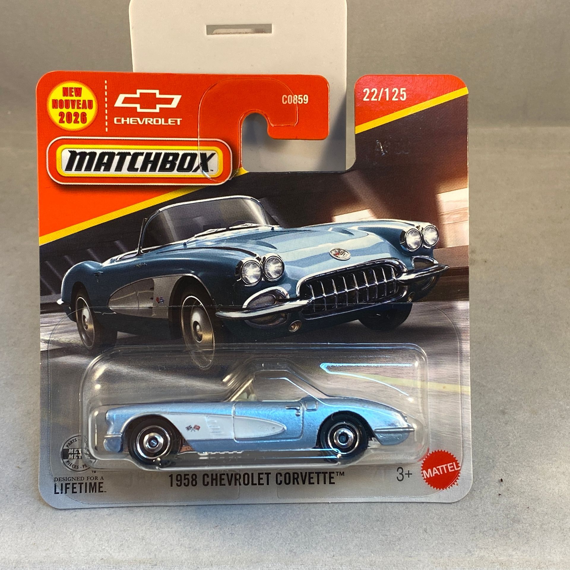 Matchbox 1958 Chevrolet Corvette (B26)